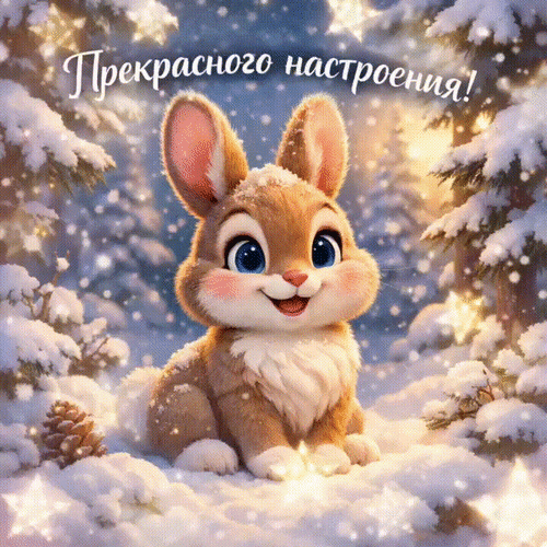 Анимированная открытка Прекрасного настроения!