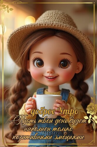 Открытка Доброе утро. Пожелание