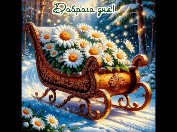 Анимированная открытка Добрый день