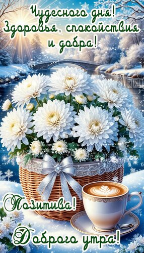Открытка Доброе утро
