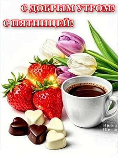 Открытка Доброе УТРО!