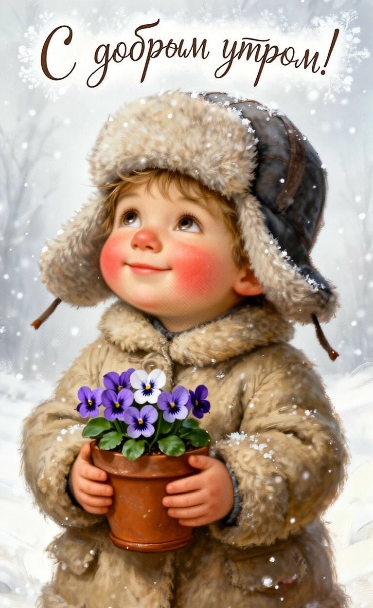 Открытка С добрым утром