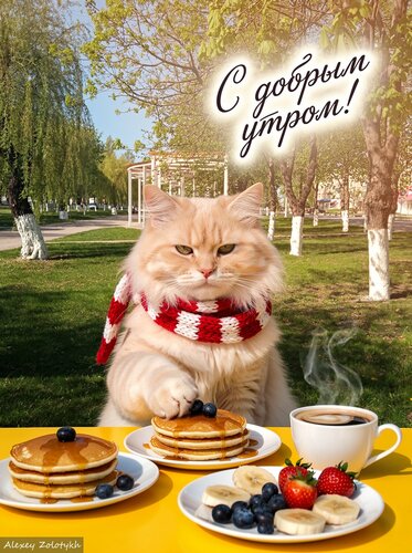 Открытка Доброе утро