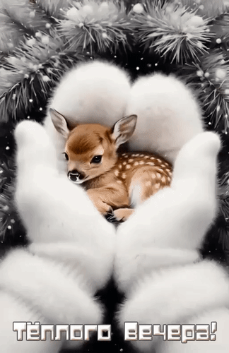 Анимированная открытка Тёплого вечера!