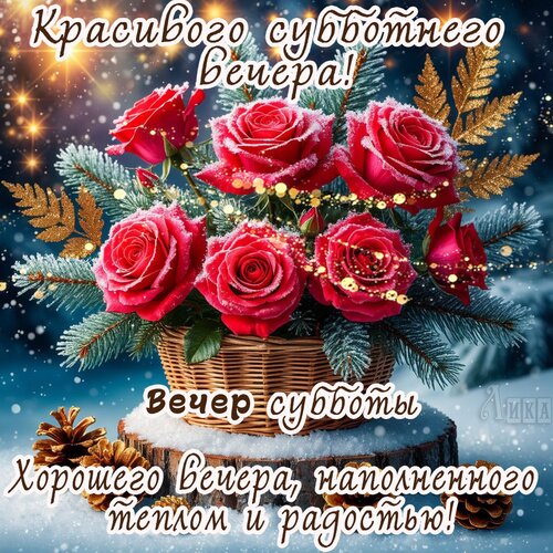 Открытка Добрый вечер!