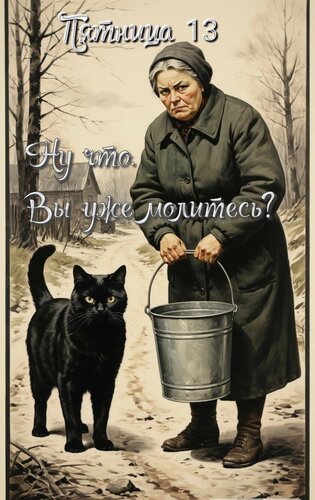 Открытка Пятница 13