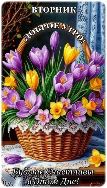 Открытка Доброе УТРО!