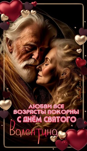 Открытка С днём святого Валентина