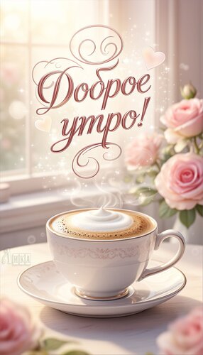 Открытка доброе утро