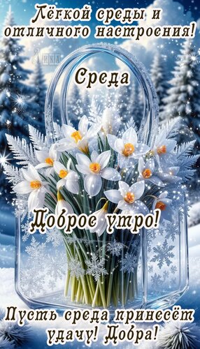 Открытка Среда