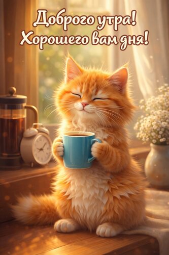 Открытка Доброго утра