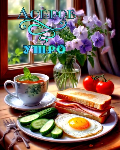 Открытка Доброе утро