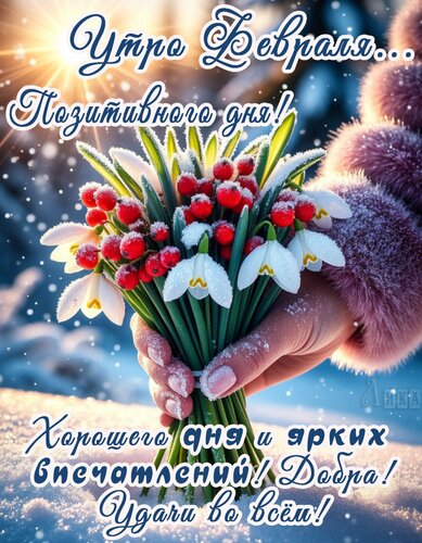 Открытка Доброе утро