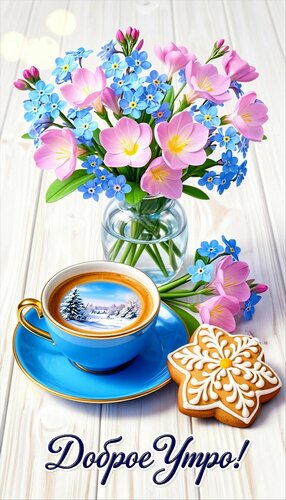 Открытка Доброе утро