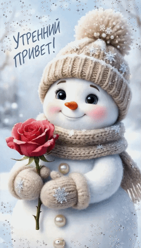 Анимированная открытка Утренний привет!