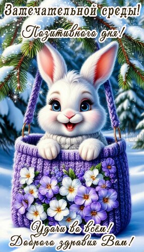 Открытка Среда. День