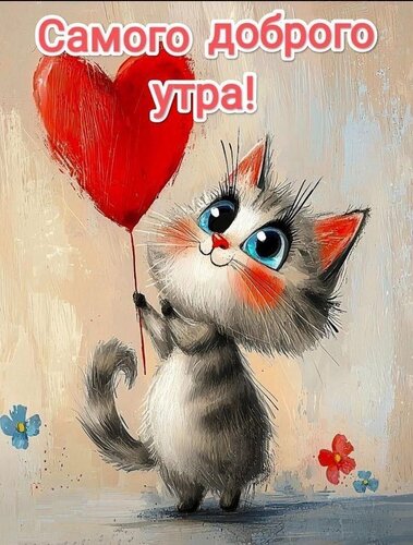 Открытка самого доброго утра