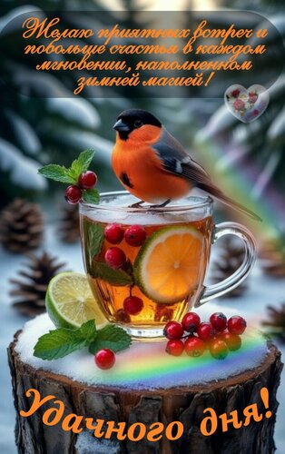 Открытка Удачного дня