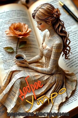 Открытка Доброе утро. Хорошего настроения
