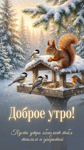 Открытка Доброе утро