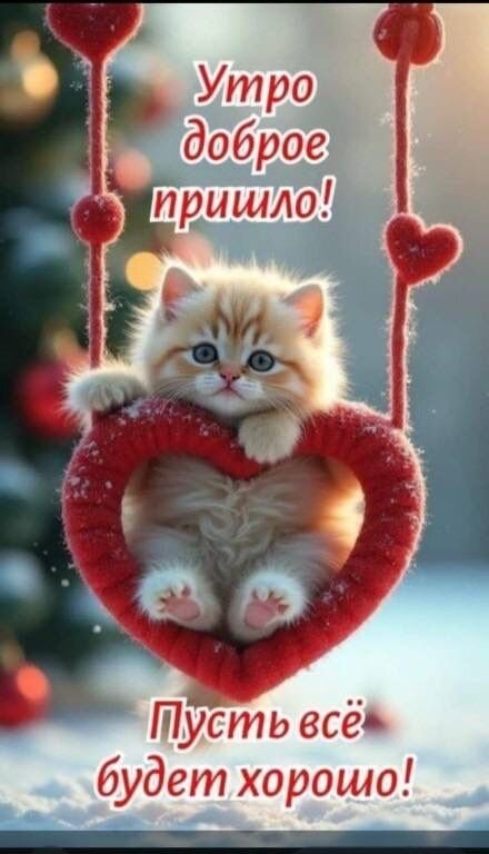 Открытка утро доброе пришло