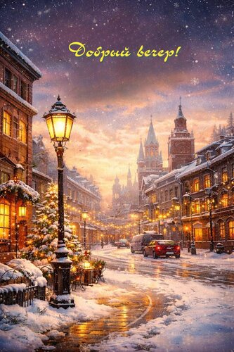 Открытка Добрый вечер!