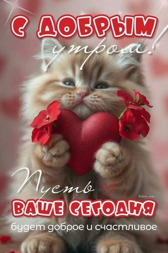 Открытка Доброе утро