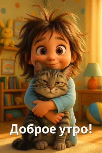 Открытка Доброе утро