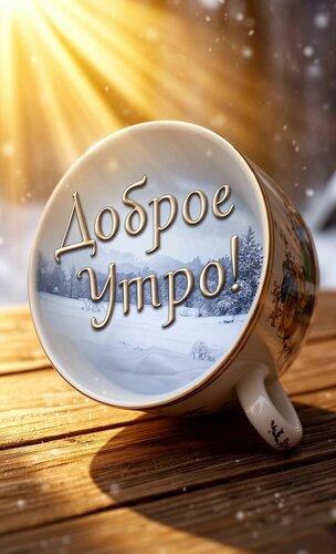 Открытка Доброе утро