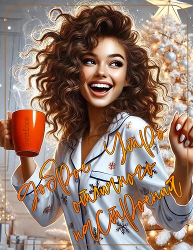 Открытка Доброе утро. Отличного настроения