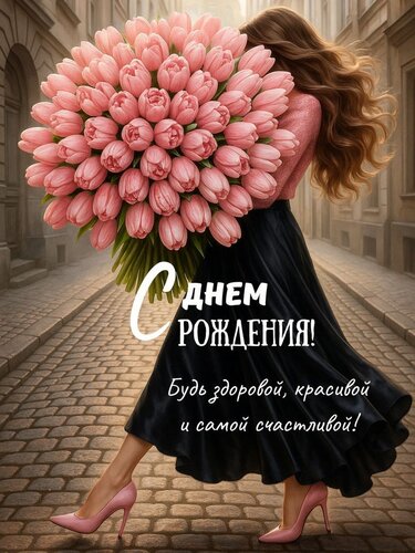 Открытка С Днём Рождения