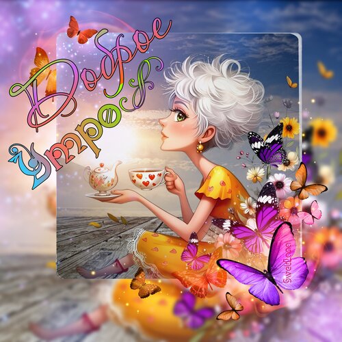 Открытка Доброе утро