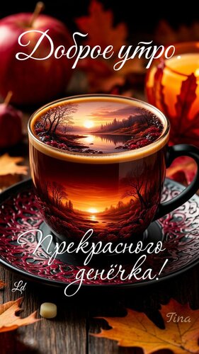 Открытка Доброе утро. Прекрасного денечка!