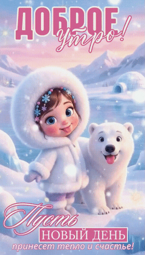 Открытка Доброе утро! Пусть новый день принесёт тепло и счастье!
