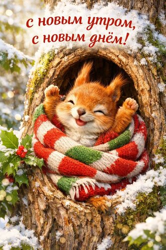 Открытка С новым утром