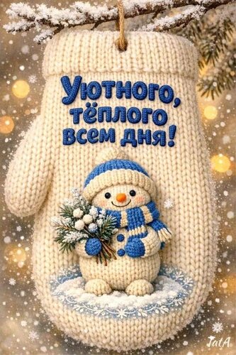 Открытка Уютного теплого дня