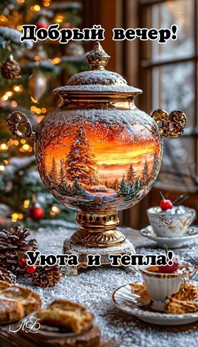 Открытка Добрый вечер!