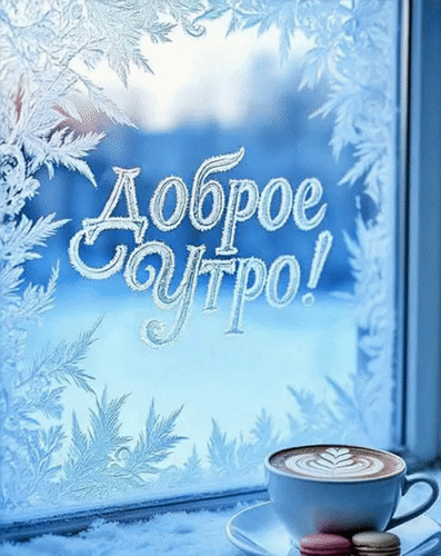 Анимированная открытка Доброе утро!