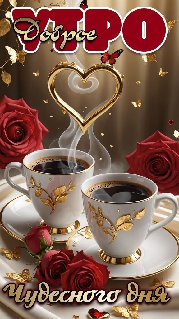 Открытка Доброе утро