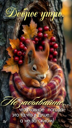 Открытка Доброе утро