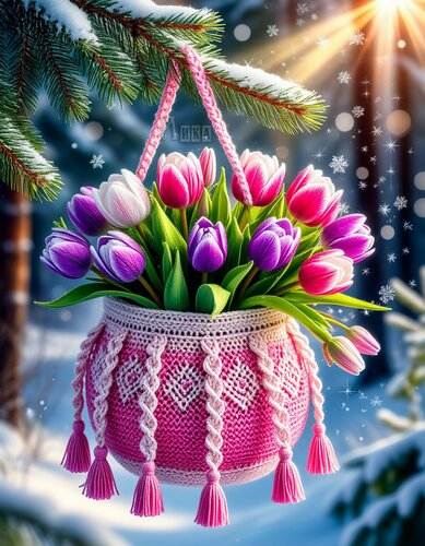 Открытка Цветы