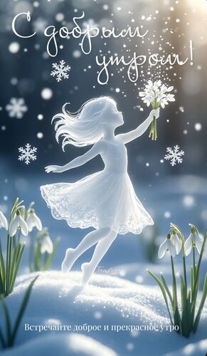 Открытка С добрым утром