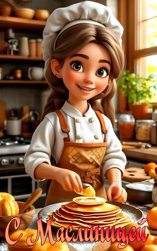 Открытка С Масленицей