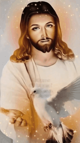 Анимированная открытка Живите с миром! Радуйтесь! Любите! Дарите счастье, доброту и свет! Своих родных и близких берегите!