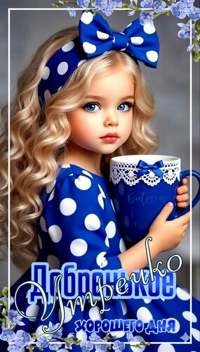 Открытка Добренькое утречко. Хорошего дня