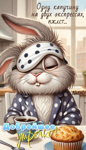 Открытка Добрейшего утречка