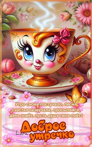 Открытка Доброе утро