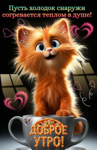 Открытка Доброе утро