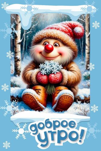 Открытка С добрым утром