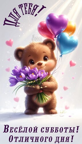 Открытка суббота